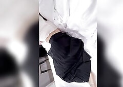 Office Angel...juicy pink vagina