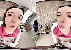 Brenda Dixon spends the day cleaning the flat and putting anything in order. Though that babe likes seeing anything clean and neat, this babe gladly p