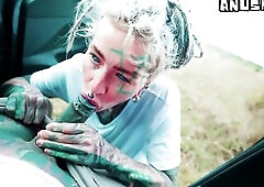 Imagine riding around on holiday with your car just filthy. U want for a car wash, a hot angel hand cleaning your indecent car, sponges wet up with so