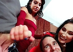 Hardcore fetish group sex