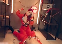 Intense orgy with femdom, rimming, and titty fucking starring MollyRedWolf