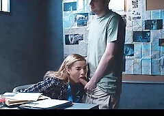 Detective Agatha Vega gets face fucked while time stands still in a wild freeze fetish