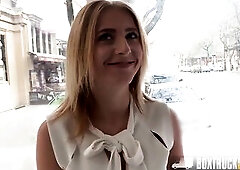 See her joy herself as that guy continually fills her up. With her loud groans and taut twat, this chab finds himself shoved over the edge, and that g