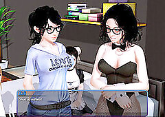 Big boobs, joystick, harem hotel