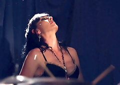 Sweet revenge on tight brunette pussy