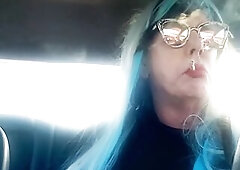 My ebony and blue look smokin' cork cigarettes... just cuz some dudes like that look.