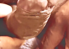 Dude screwing jerking caught