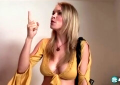 Housewife Ivana tries out her first experience with a big cock in the kitchen