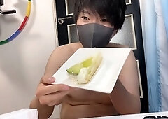 Celebrating the birthday of a Japanese Pornhub star! Putting out the fire with a throbbing manhood! [Japanese Boy]