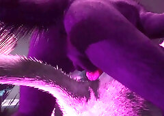 Queer Fur Covered Synth Paramours - Lion & Cub - Naughty Life Furries