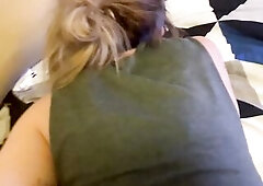 Tattoo doxy sucks shlong upside down then gets punished screwed