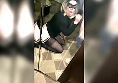 In this episode, one time anew, the Russian trans slut, Victoria Tverskaya, is dating a stud. Arriving to visit him, the penisgirl, after a short conv