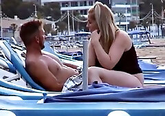 Ajx public sex on benidorm beach in the mediterranean sea from spai
