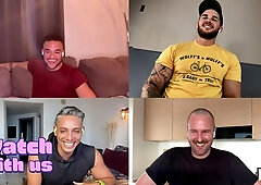 Marc MacNamara hosts a great watch-along party, it's cool