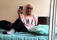 hot amateur blonde close up masturbation HD