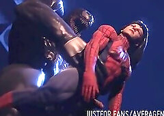 venom fucks spiderman
