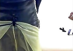 Fullrubber + yellow transparent PVC suit