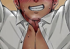 Hikaru and Haruma - After I used my friends toy My friends fuck me - Bara Cartoon