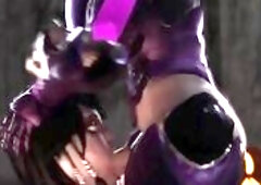 Compilation of CG animations with sexy t-girls