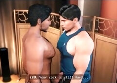 Married man enjoys a sensual rubdown