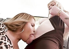 Blake is beginning her summer job as a TA at the local college in city! To start her duties, that babe's instructed by principal Foxxy to clean h