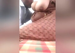 Today Exclusive- Bhabhi Boob Sucking By Dewar