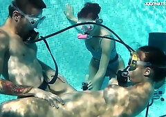 Underwater Show - teens (18+) sex