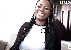 Ebony Honey Morelia Mazo Has Her Latin babe Vagina Rammed Unfathomable By BWC - LATIN BABE mother I'd like to fuck