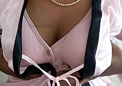 Wife & Lover Live Sex - Behind The Of Wife Pressing Boobs To Tempt Lover