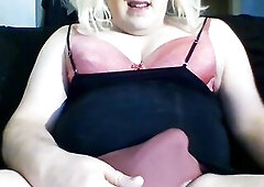 t-girl cd spunk fountain large breasts