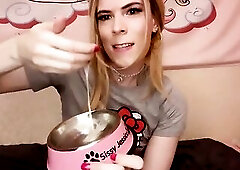 Sexy Trans Bitch Jessica Bloom Rides Weenie Booty To Throat And Sexy Sticky Creampie Cum Gulp!