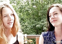 Lesbian fantasy comes true - Lisa licks Alba hot