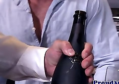 Gay bear fucks his tattooed boyfriend