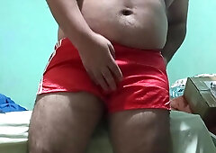 Adidas Antique Cutoffs crimson