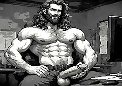 Daddy dirty talk, dirty talk blowjob, gay guy moaning