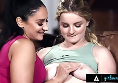 GIRLSWAY - SHEENA RYDER'S HOTTEST LESBIAN SCENES! THREESOME, SCISSORING, FACESITTING, RIMMING...