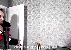 preggo teen booty screwed in front of her spouse