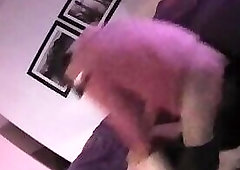 Grindr guy pounds my tight ass so hard bareback creampie