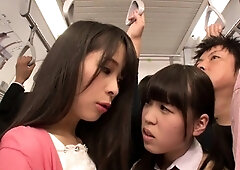 Tokyo hot Japanese group sex creampie