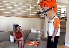 Addison Vodka Slams Her Athletic Ass On My Rod: This Sausage Delivers!