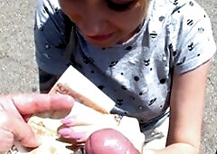 Dazzling European teen chick Arteya gets a nice hard fuck from a director guy in exchange for some real quick cash right away.