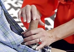 Sofie Marie is looking worthwhile as this babe admires herself in the mirror after stepping out of the shower. That Babe covers her body back up when 