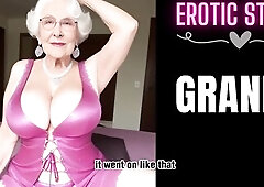 [GRANNY Story] 3some with a Sexy Granny Part 1