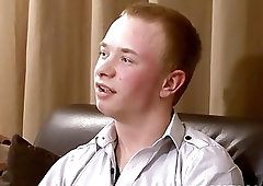 Young UK man is not ashamed to show his dick and masturbate