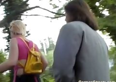 German is picked up and screwed