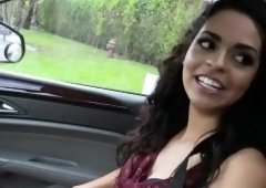 Vienna suck dudes bigcock in the front seat and get fuck