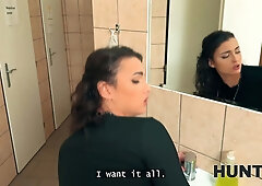 Hunt4k. his stocks are fallen while your cock is rising in my labia