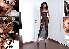 1.90m Slim Japanese-Brazilian Beauty, Ob Honey First Gangbang