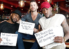 BLACKS ON BOYS Justin Case, Deepdicc & Ray Diesel