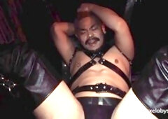 French Gay Fisted in Bathhouse